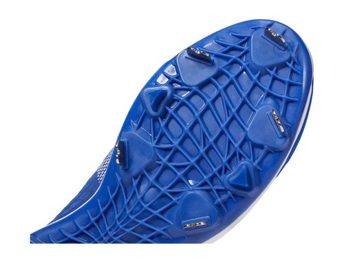 Mizuno Men's Dominant 4 Baseball Shoe, Royal-White, 11.5