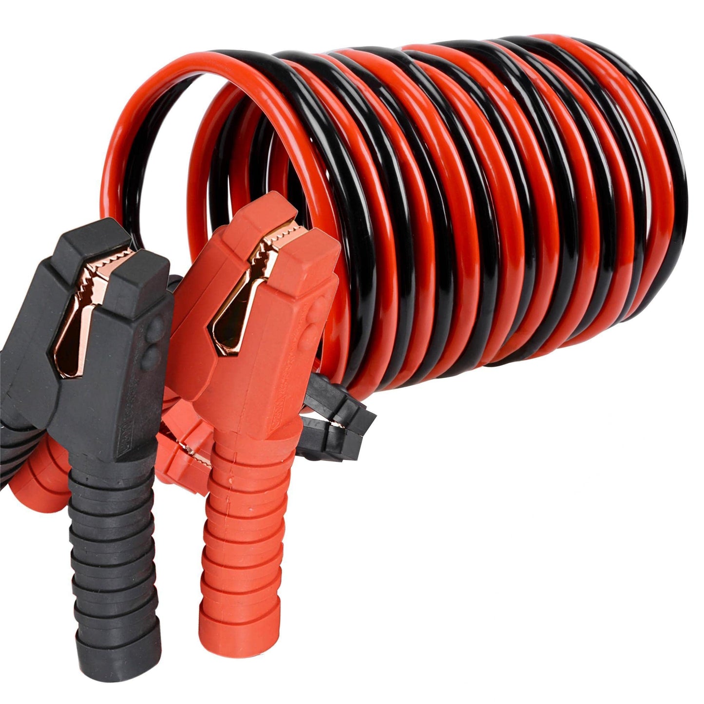 Voilamart Auto Heavy Duty Jumper Cables 2 Gauge 20Ft 1200Amp With Carry Bag Long Automotive Battery Jumper Cable Commercial Grad