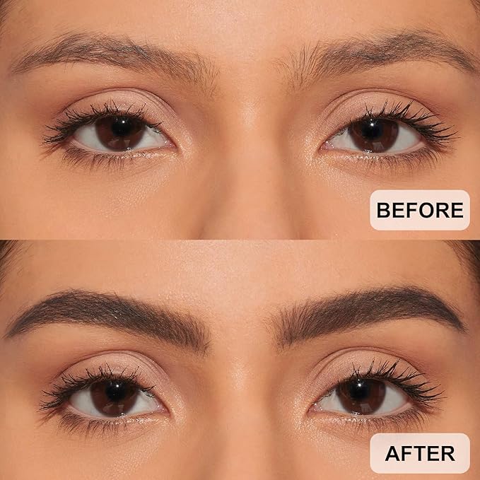 QueenDiary Eyebrow Stain Long Lasting Eyebrow Makeup Smudge-proof Eyebrow Gel Waterproof Transfer-proof Vegan Cruelty-free Eyebrow Gel (Brunette)