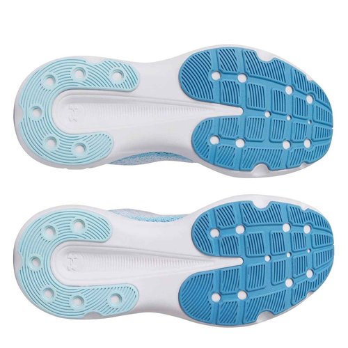 Under Armour Women's Infinite, (105) White/Ether Blue/White, 8, US