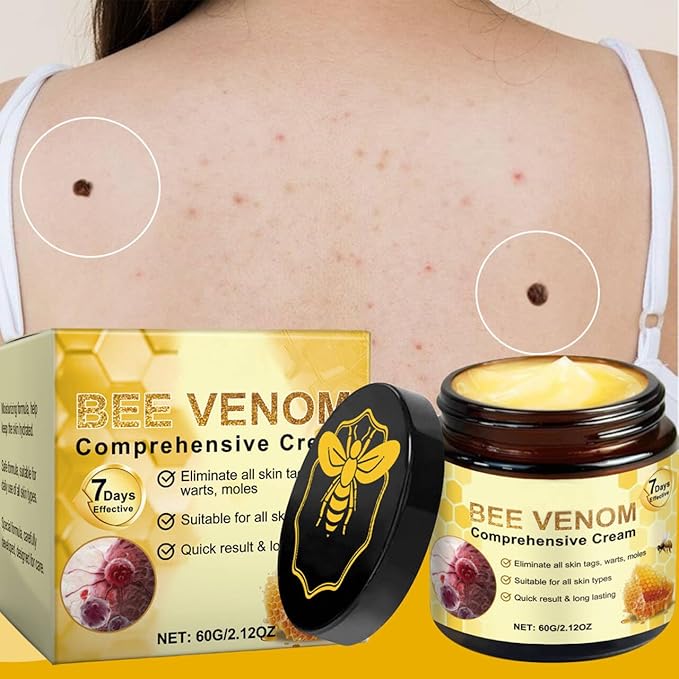 Bee Venom Comprehensive Cream, Bee Venom Skin Treatment Cream, All-in-One, Lifting & Firming, Anti-Aging Moisturizing, Effectively reduces all types of skin blemishes (2pcs)