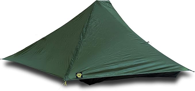 Six Moon Designs Skyscape Trekker Dark Green 1 Person 28 oz. Ultralight Backpacking Tent. Our Longest Shelter. Floor Stret...