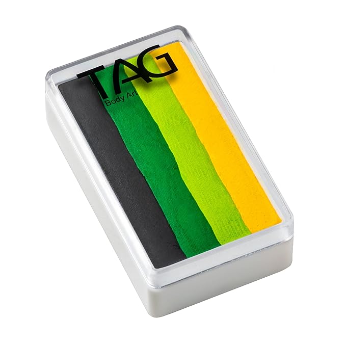 TAG Face and Body Paint - 1 Stroke Split Cake 30g - Snake