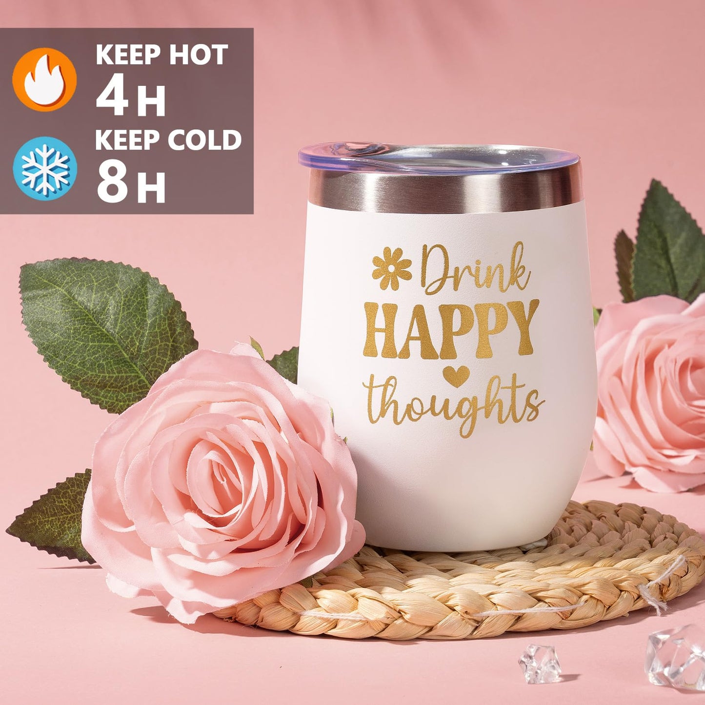 Birthday Gifts for Women Self Care Gifts, Rose Spa Gifts Baskets Bath Set Get Well Gifts Care Package Relaxation Valentines Day Gifts for Her Women Mom Sister Friend Wife Girlfriend Teacher w/ Blanket