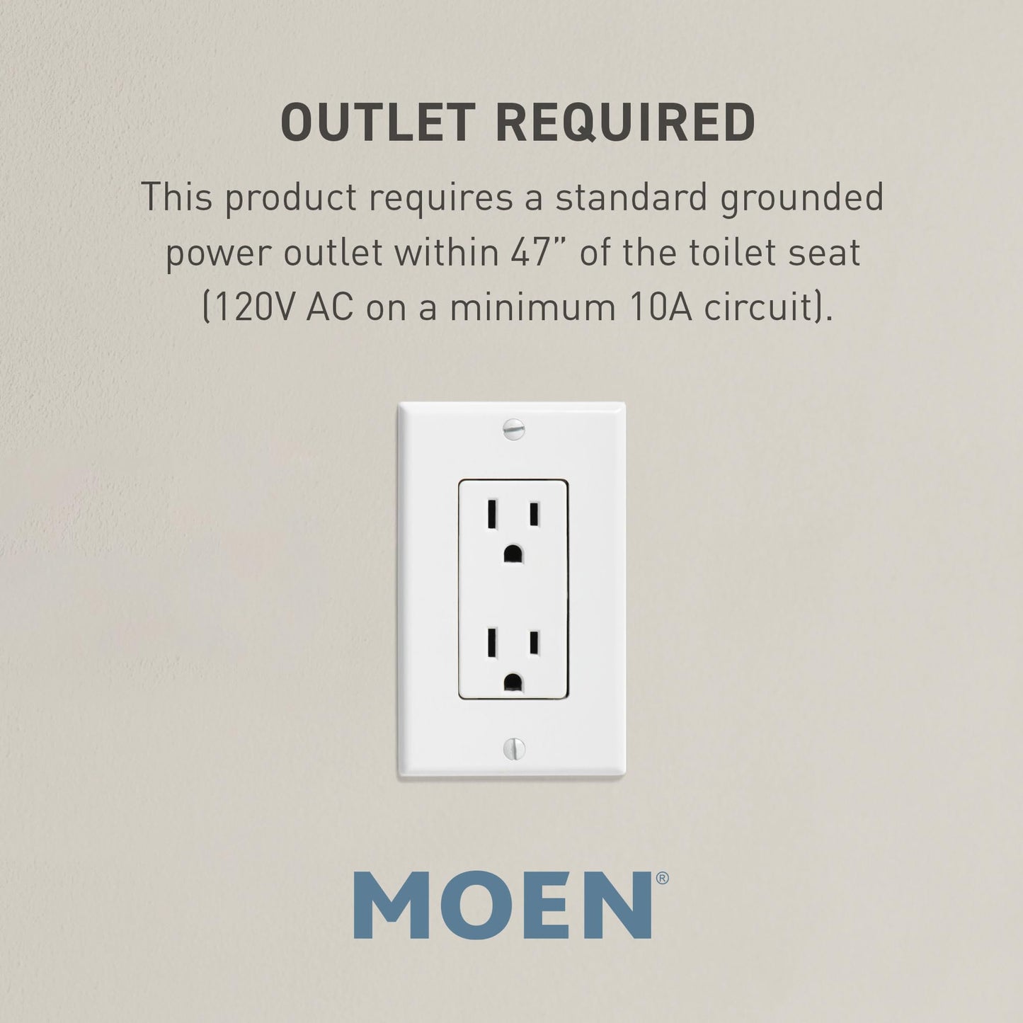 Moen EB1500-E 3-series Electronic Bidet Toilet Seat with Heated Seat and Remote Control - White, Adjustable Temperature and Pressure, Self-cleaning Nozzle, Comfort, Hygienic