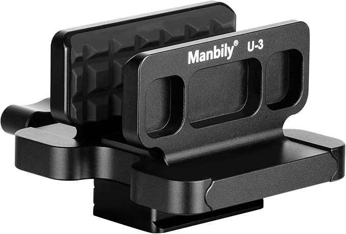 Manbily Shooting Rest Saddle for Hunting Shooting Stick Tripods Bipods Monopods Stand-Black(U-3)