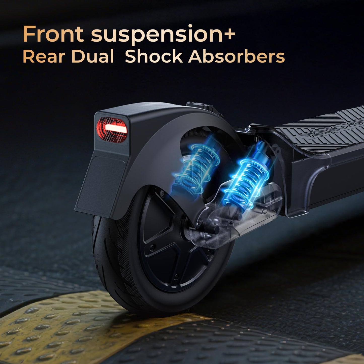 Electric Scooter for Adults 750W /1000W, 20MPH, 32/40 Miles Adult Electric Scooters with Long Range, 10" Tire Motorized Scooters, Foldable E-Scooter Commuter with App, Dual Suspension