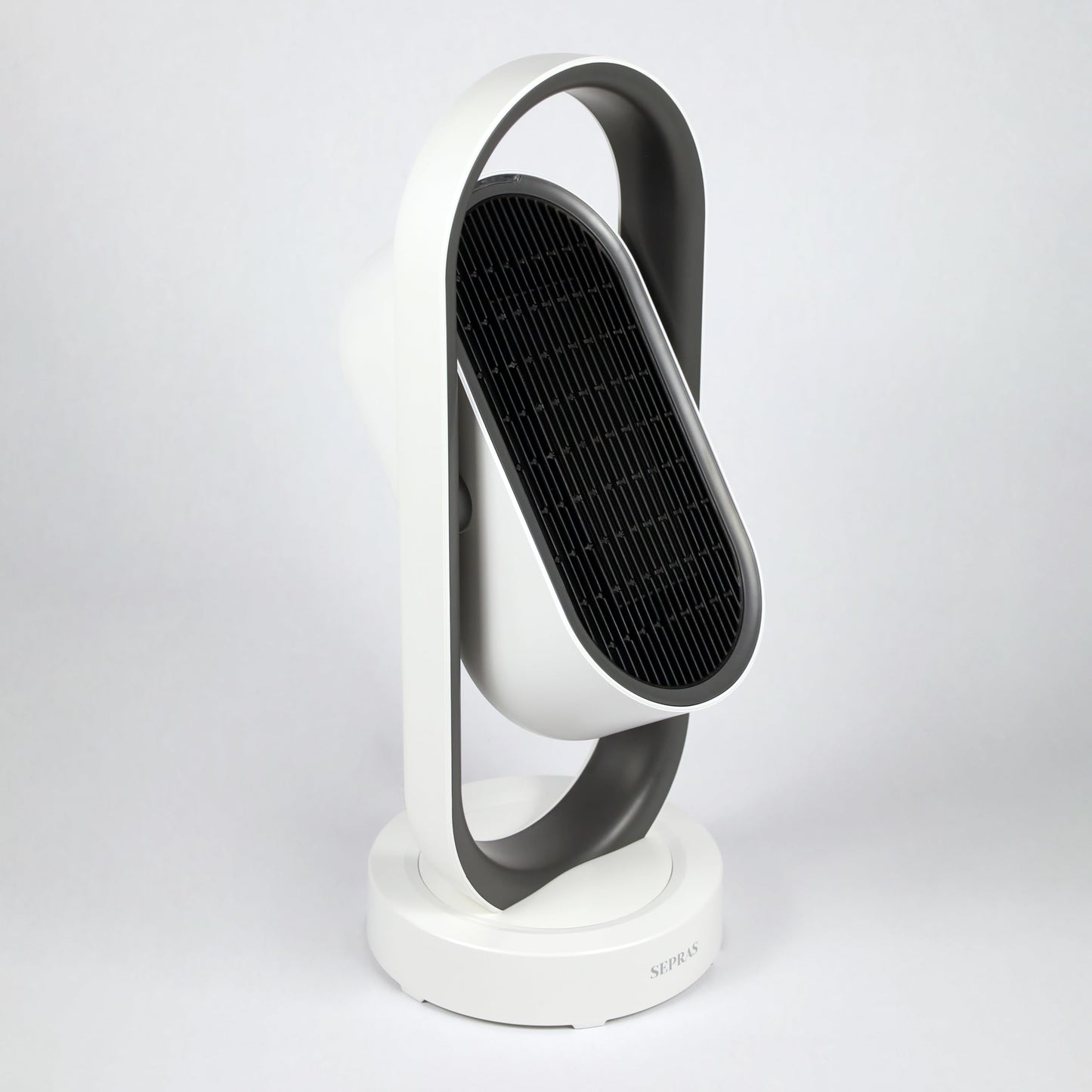 Sepras Swinging Heater And Fan With Remote Control And Safety Compact Grid - Dual Usage - (White) -Sepras Heater