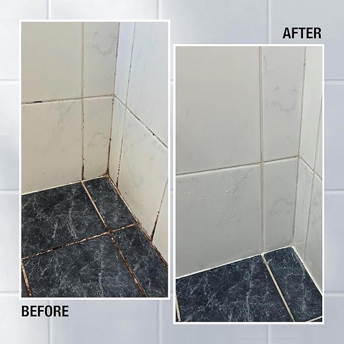 GlassGuard Miracle Mold Removal Gel for Kitchen | 300ml Mold Cleaner for Bathroom Shower | Grout Stain Remover for Bathtub/Glass/Tile & Silicone Surfaces
