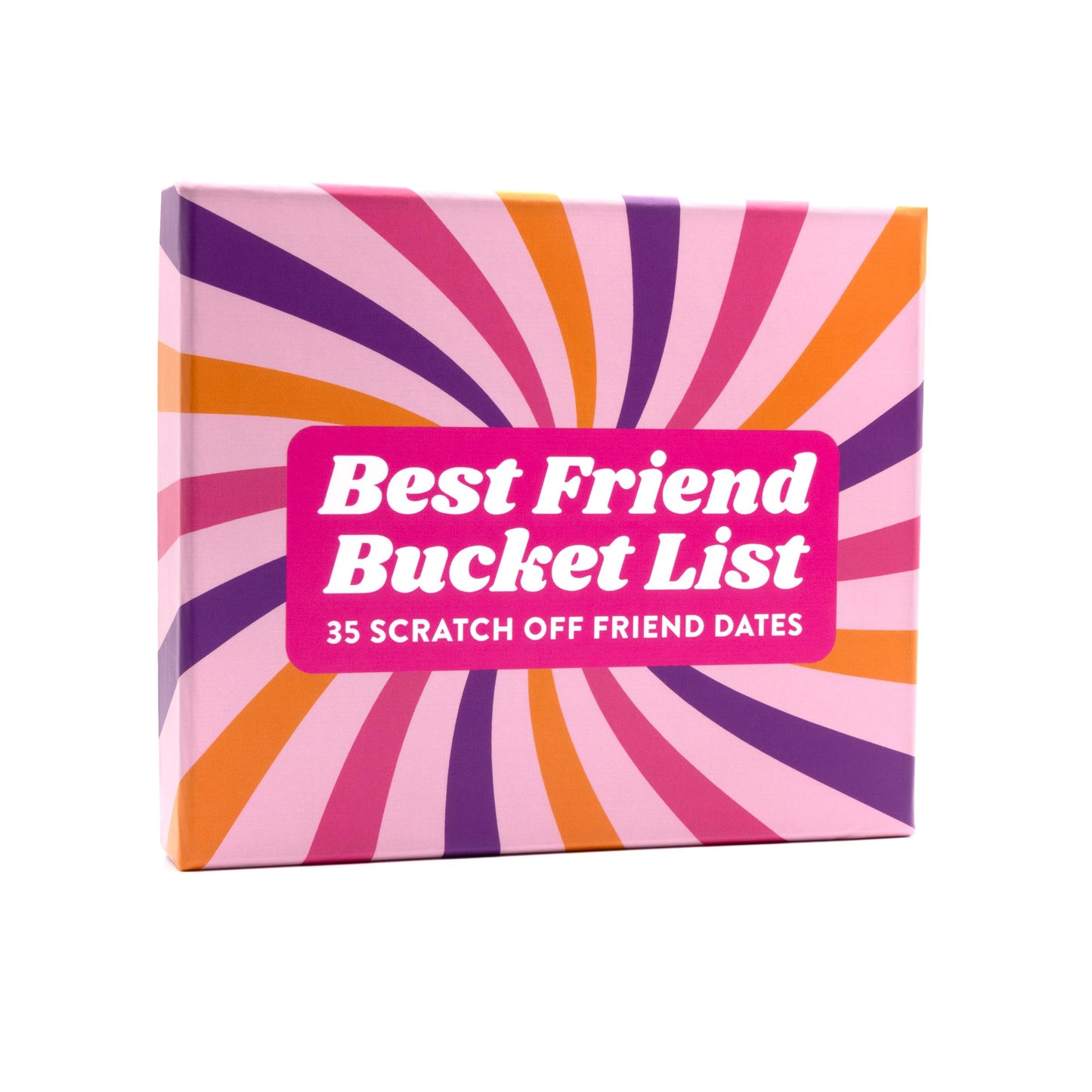 Best Friend Bucket List Scratch Off Cards – 35 Fun Adventure Date Ideas for Friends – Unique Gift for Women, Besties, or BFFs – Fun Friendship Gift for Birthdays or Holidays