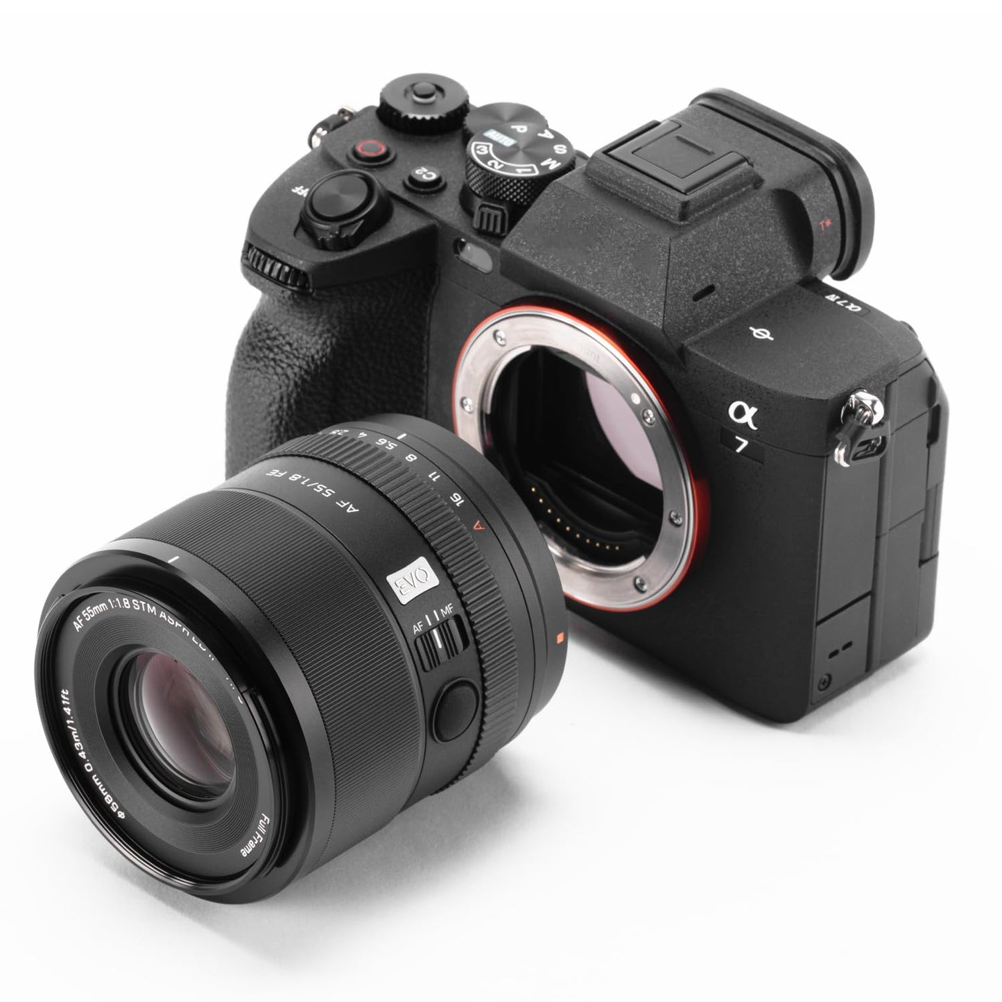 VILTROX AF 55mm F1.8 EVO E APO Full Frame Large Aperture Auto Focus Prime Cameras Lens for Sony E-Mount A7IV ZV-E1 A7CII A7RV FX3 A7SIII A7CR A7III A7C A1 A7RIV A9 A9II A7RIII ZV-E10