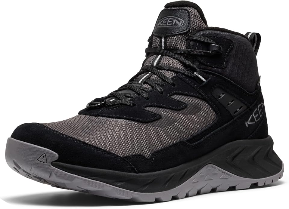 KEEN Men's Hightrail Mid Height Durable Insulated Leather Waterproof Snow Hiking Boots