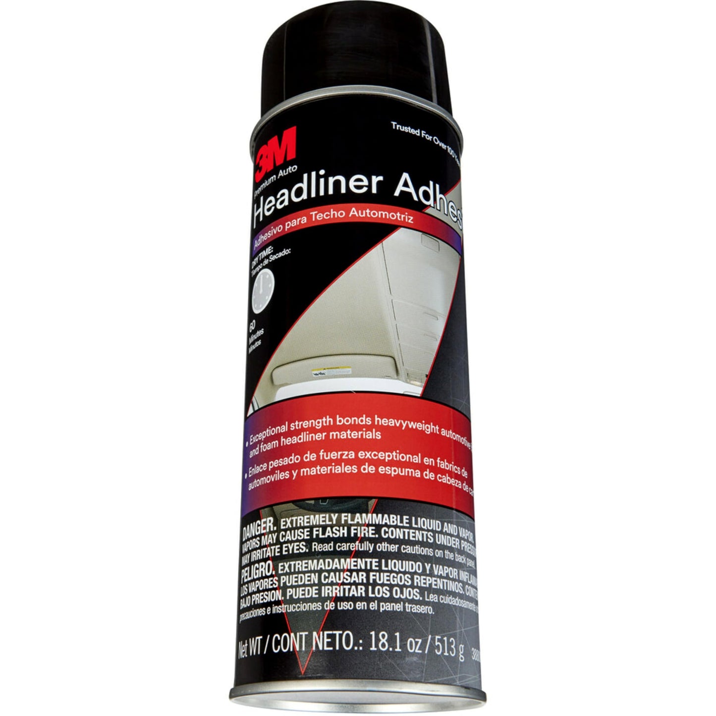 3M Headliner & Fabric Adhesive, 18.1 oz. Aerosol Can (Pack of 2)