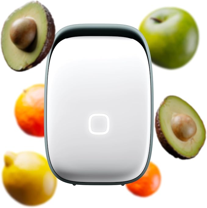 VITESY SHELFY 2 Smart Refrigerator Device | Extends Food Freshness and Reduces Food Waste | Removes Bad Odors | IoT Technology | Photocatalytic and Washable Filter | USB-C Charging