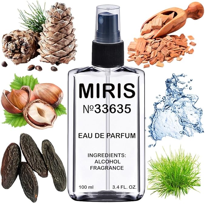 MIRIS No. 33635, Inspired by Aqua Ken Pour Homme, Long-Lasting Eau de Parfum for Men, Spray 3.4 Fl Oz / 100 ml