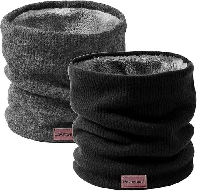 Winter Scarf Neck Warmer Gaiter Face for Men Women Warm Fleece Ski