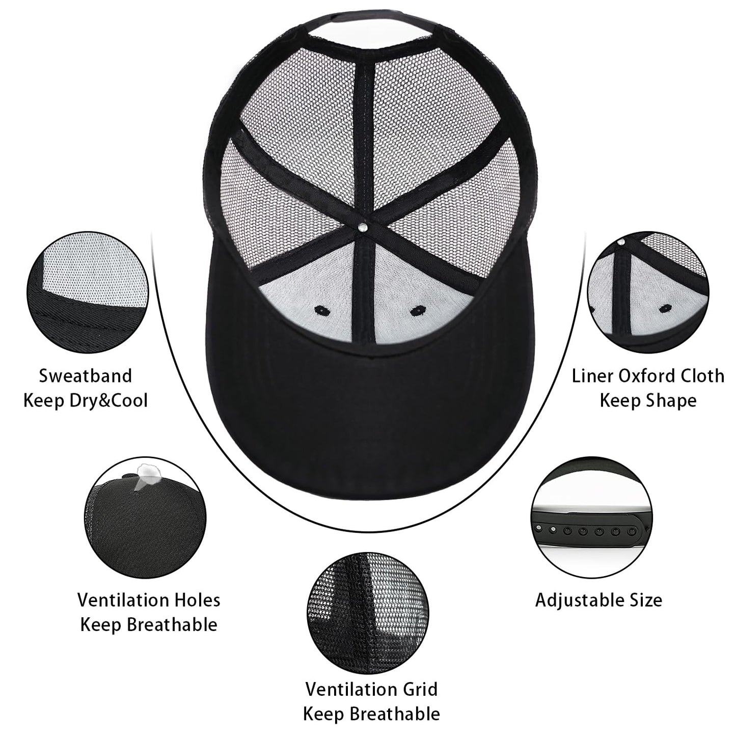 Husband Daddy Protector Hero Hat – Best Gift for Husband – USA Flag Leather Patch Cap for Dad, Veteran, Patriot, Hero – Birthday, Anniversary