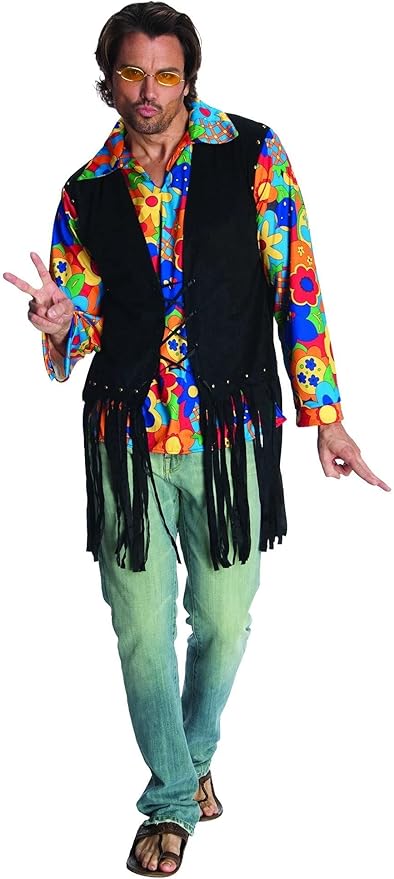 Rubie's Costume Heroes And Hombres Adult Flower Power Costume Vest