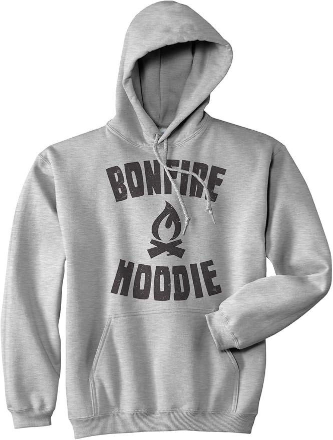 Crazy Dog T-Shirts Bonfire Hoodie Funny Camping Outdoor Summer Vacation Unisex Sweater Hoodie