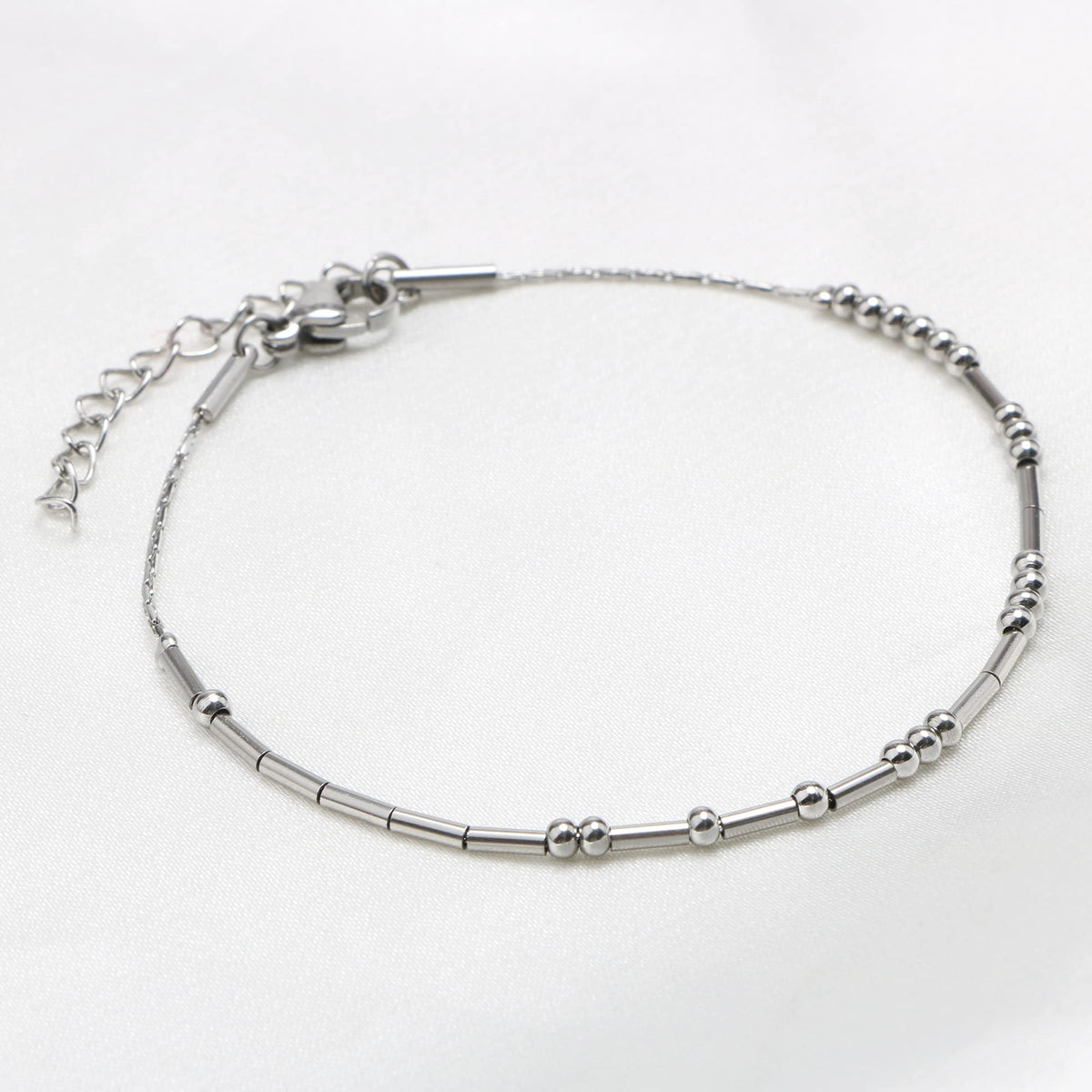 JoycuFF Soul Sister Funny Gifts Morse Code Bracelets for Women Best Friend Sister Birthday Christmas Stianless Steel Graduation