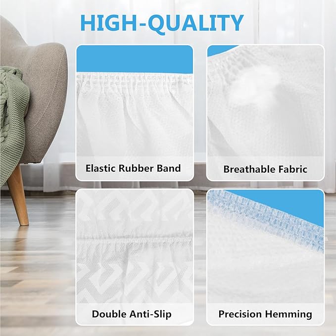 squish Shoe Covers Disposable Non Slip, 100 Pack(50 pairs) White Thick Extra Disposable Boot Covers Slip Proof Shoe Cover for Indoors Outdoors Durable Protector Covers Fits Virtually Most Shoes