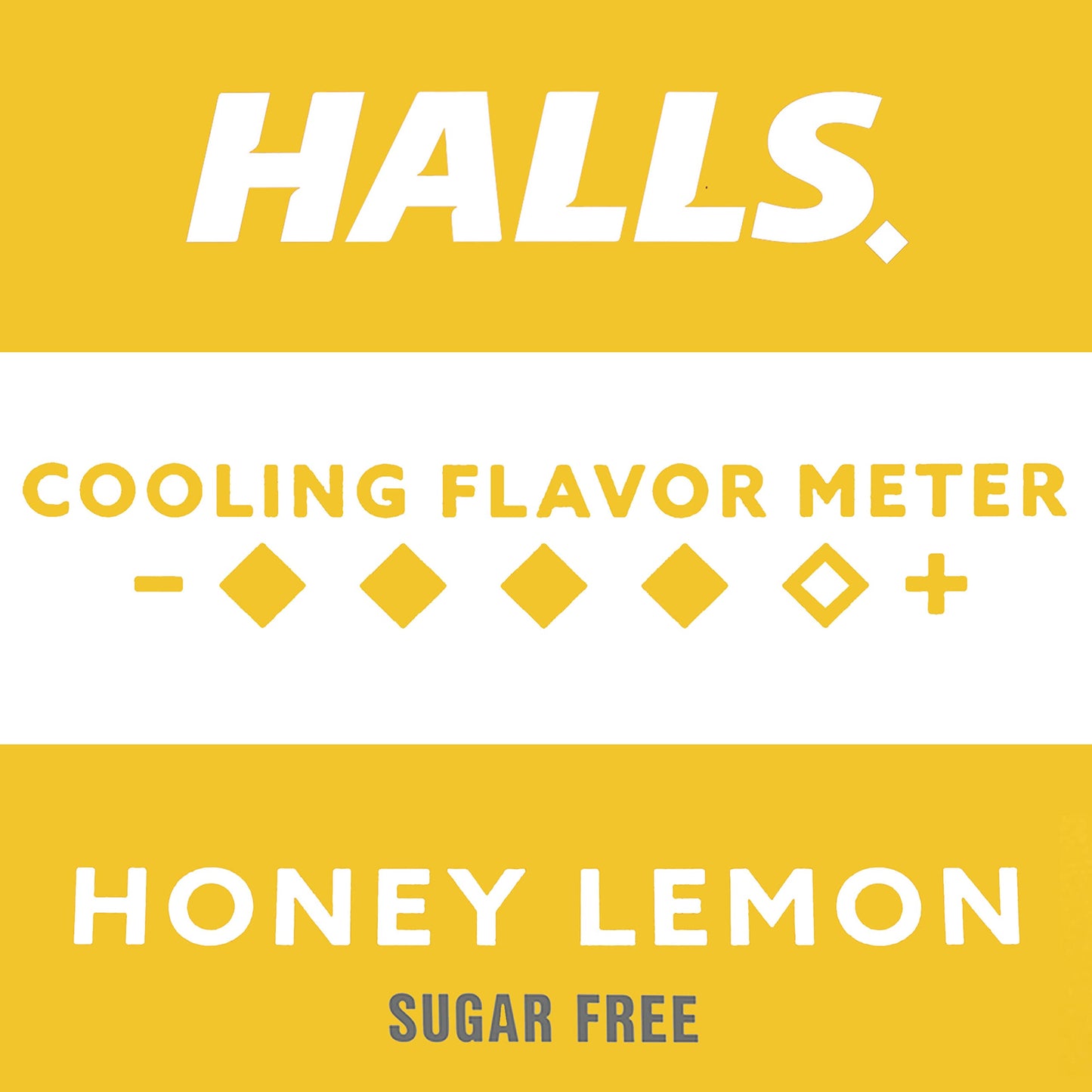 Halls Relief Honey Lemon Sugar Free Cough Drops, Value Pack, 180 Drops (Pack of 2)