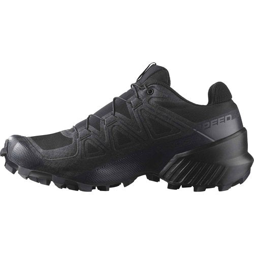 Salomon Women’s Speedcross Trail Running Shoes - Black/Black/Quiet Shade - 5