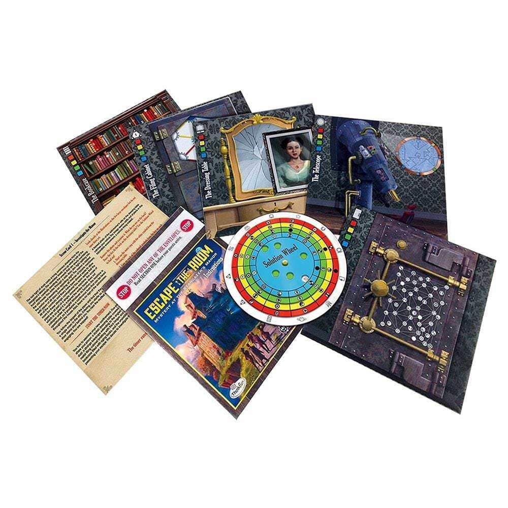 ThinkFun Escape The Room Stargazer's Manor - A Thrilling Escape Room Game in a Box for Ages 10 and Up | Enhances Logical Reasoning | Perfect for Family Game Night | Ideal Gift for Puzzle Lovers