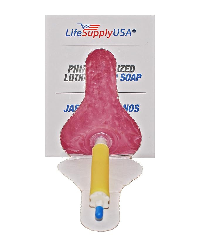 LifeSupplyUSA Pink Pearlized Liquid Lotion Hand Soap Refill – 800ml Pouch Bag for Dispenser (Single Pack)