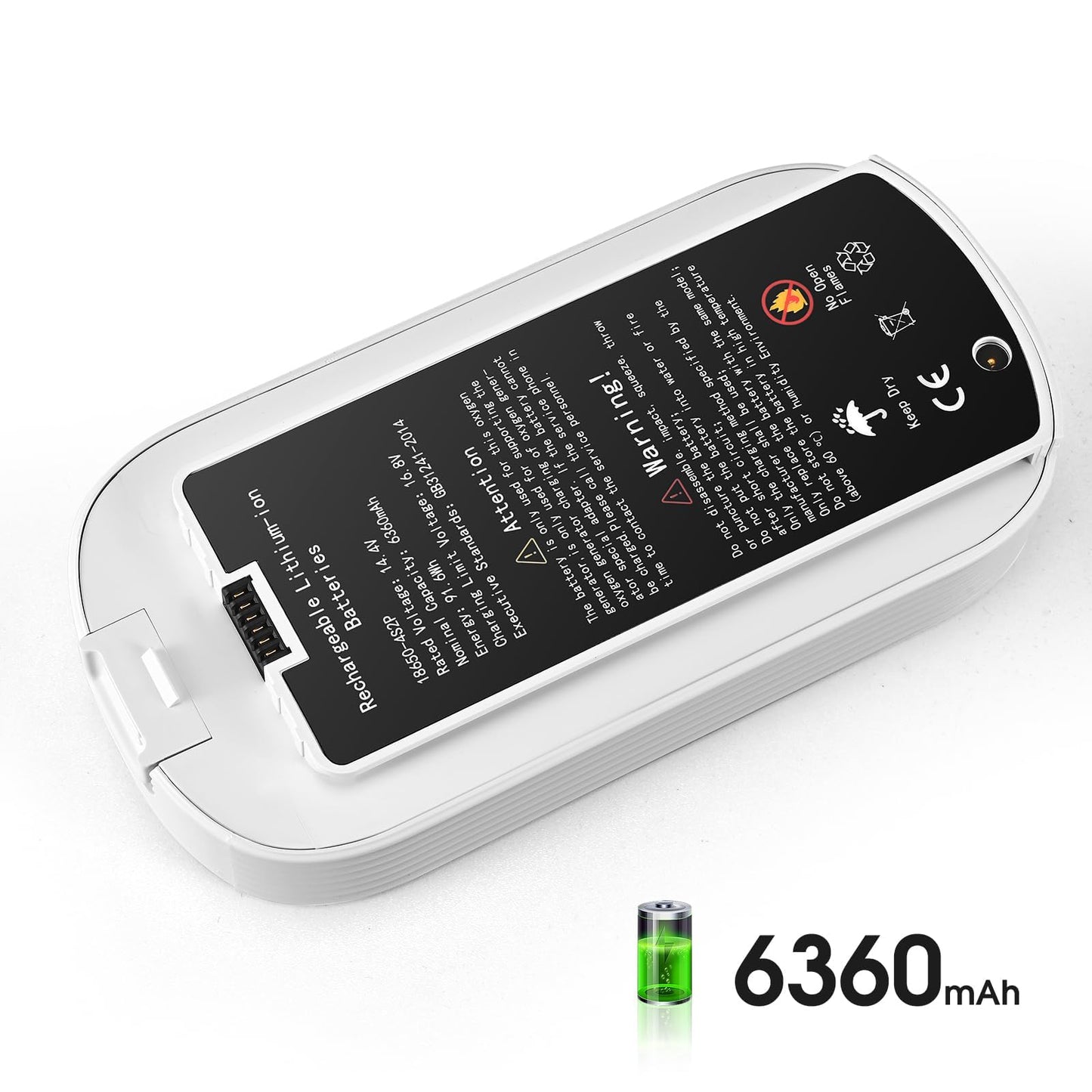 Domeiziy Rechargeable Lithium Battery for Portable Oxygen-NT02,6360mAh Battery Machine(1.5h-3.5h)