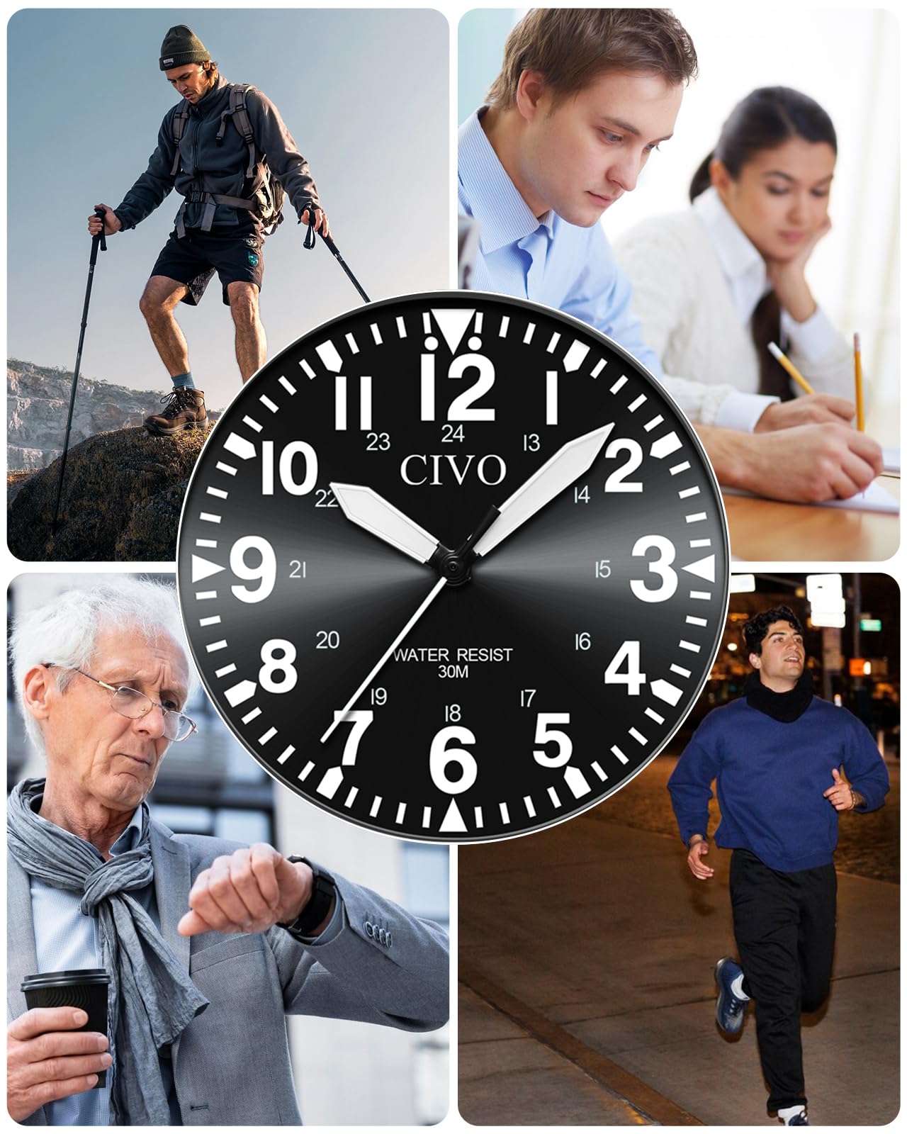 CIVO Gifts for Husband from Wife: Gifts for Husband from Wife at Anniversary Birthday Valentine, Watch for Men