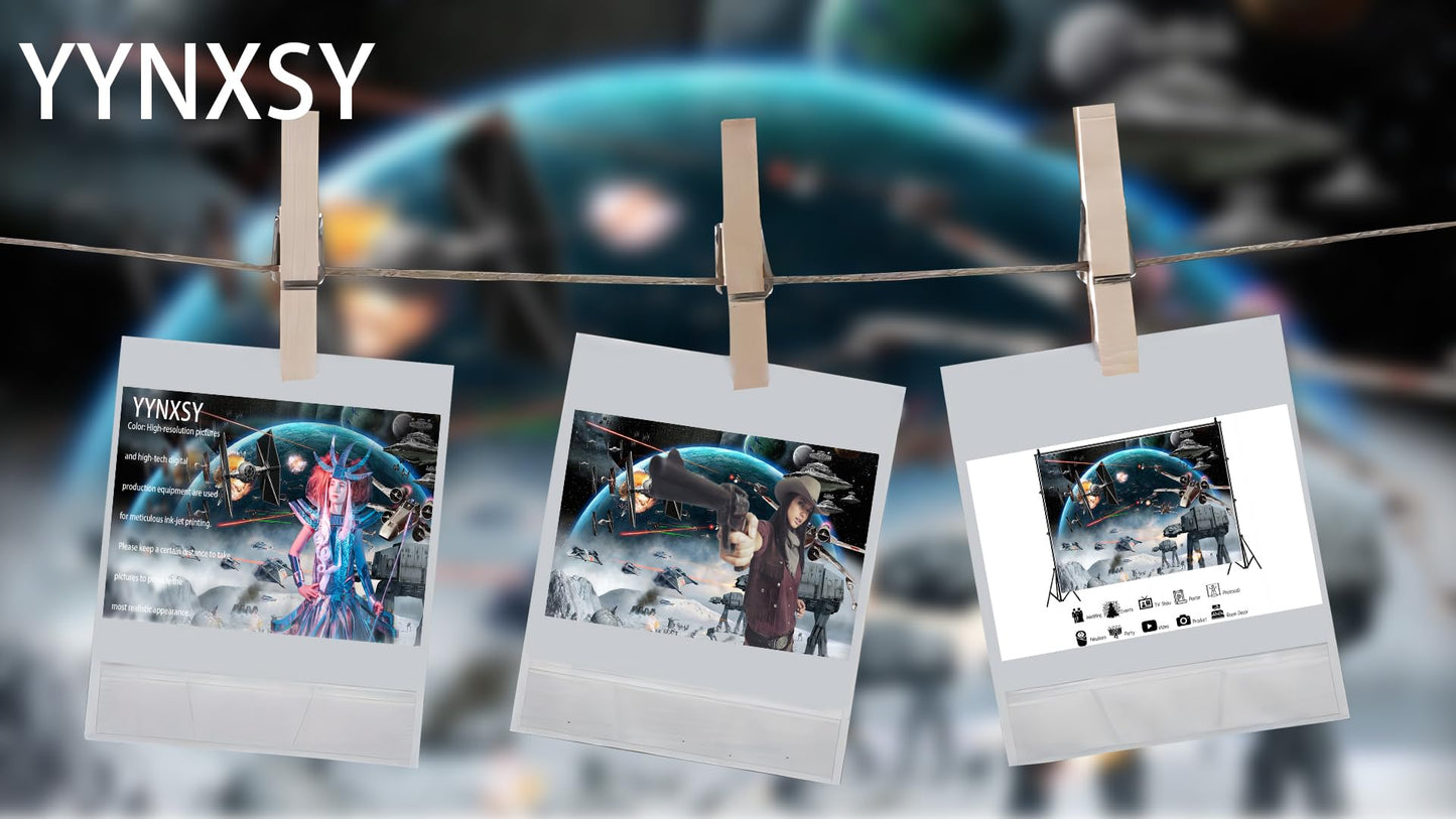 Yynxsy 7X5Ft Spaceship Interior Science Fiction Series Backdrops With Earth Background Window View Spaceship Photography Backgro