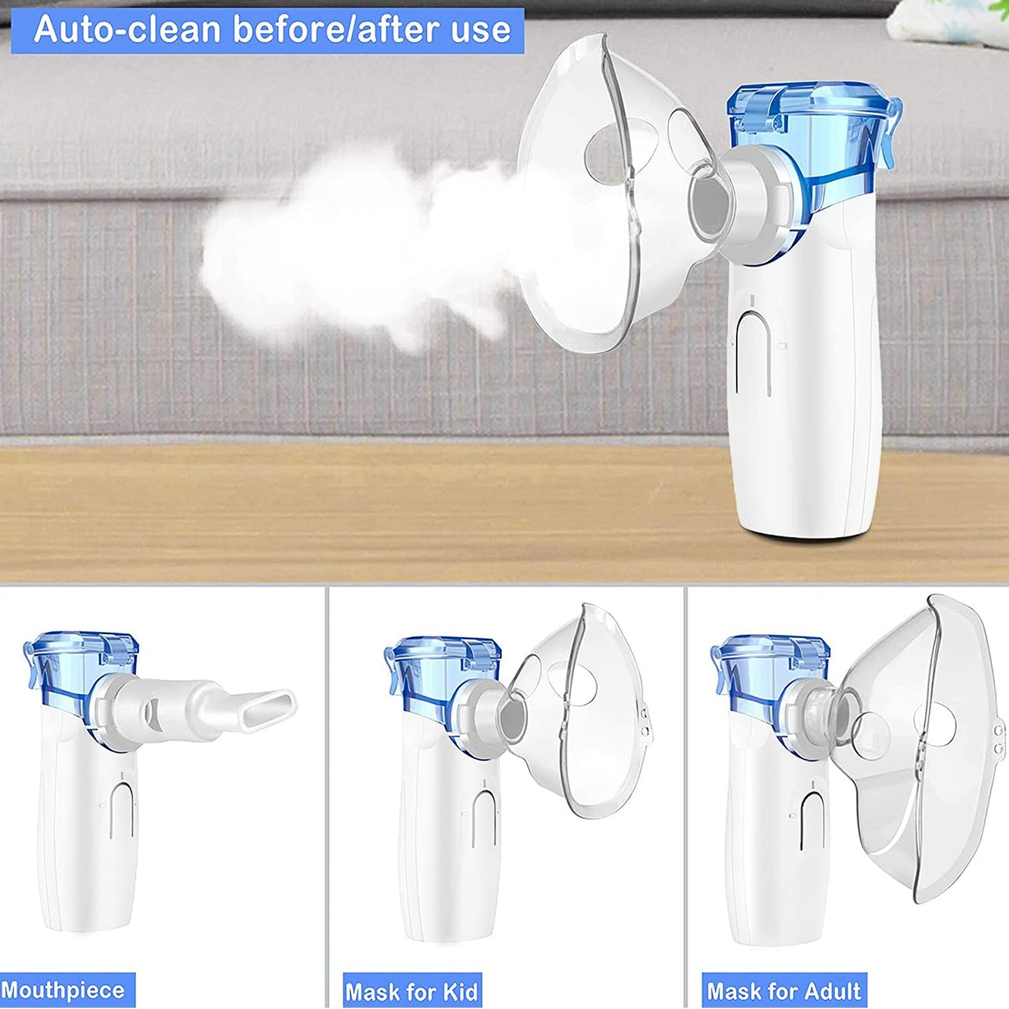 Gülife Ultrasonic Nebulizer, Portable Nebulizer Machine with Two Power Mode, Gray
