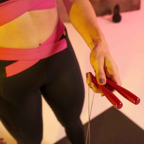 Elite Jumps Bullet COMP® Jump Rope - Speed Jump Rope for Double Under WOD Training - High Performance Professional Speed Rope for Training and Fitness - Lightweight & Durable Skip Rope for Workout