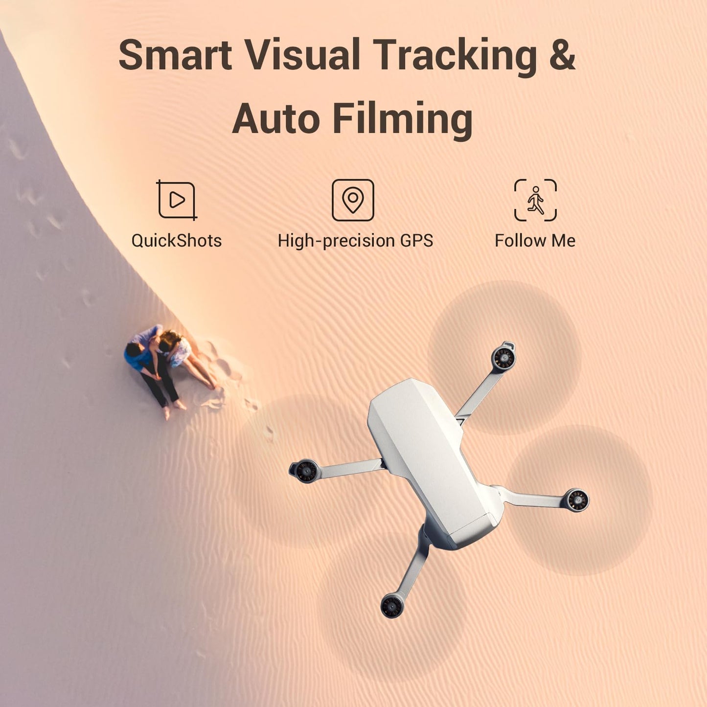 Specta Mini Drone with Camera 4K for Adults, 32800ft FPV Transmission, Easy to Fly, 3 Aixs Gimbal, 31-Min Flight, 4K/30fps, Under 249g Portable Drone for Beginners