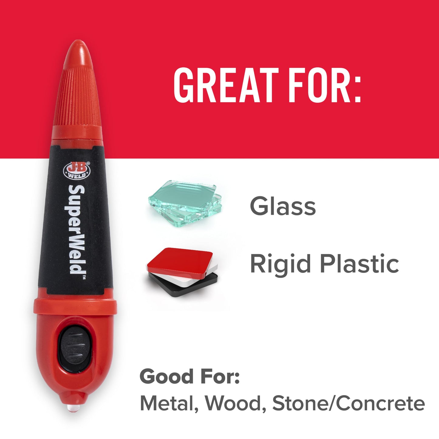 J-B Weld Light-Activated Superglue, Clear, 5g, 2-Pack