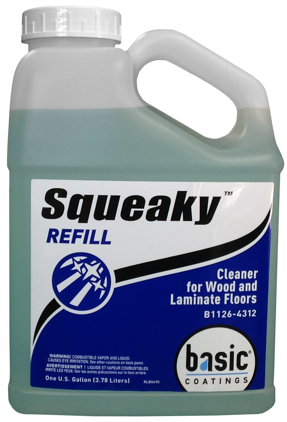 Basic Coatings Squeaky Cleaner for Hardwood Floors - Ready to Use Refill (2 pack)