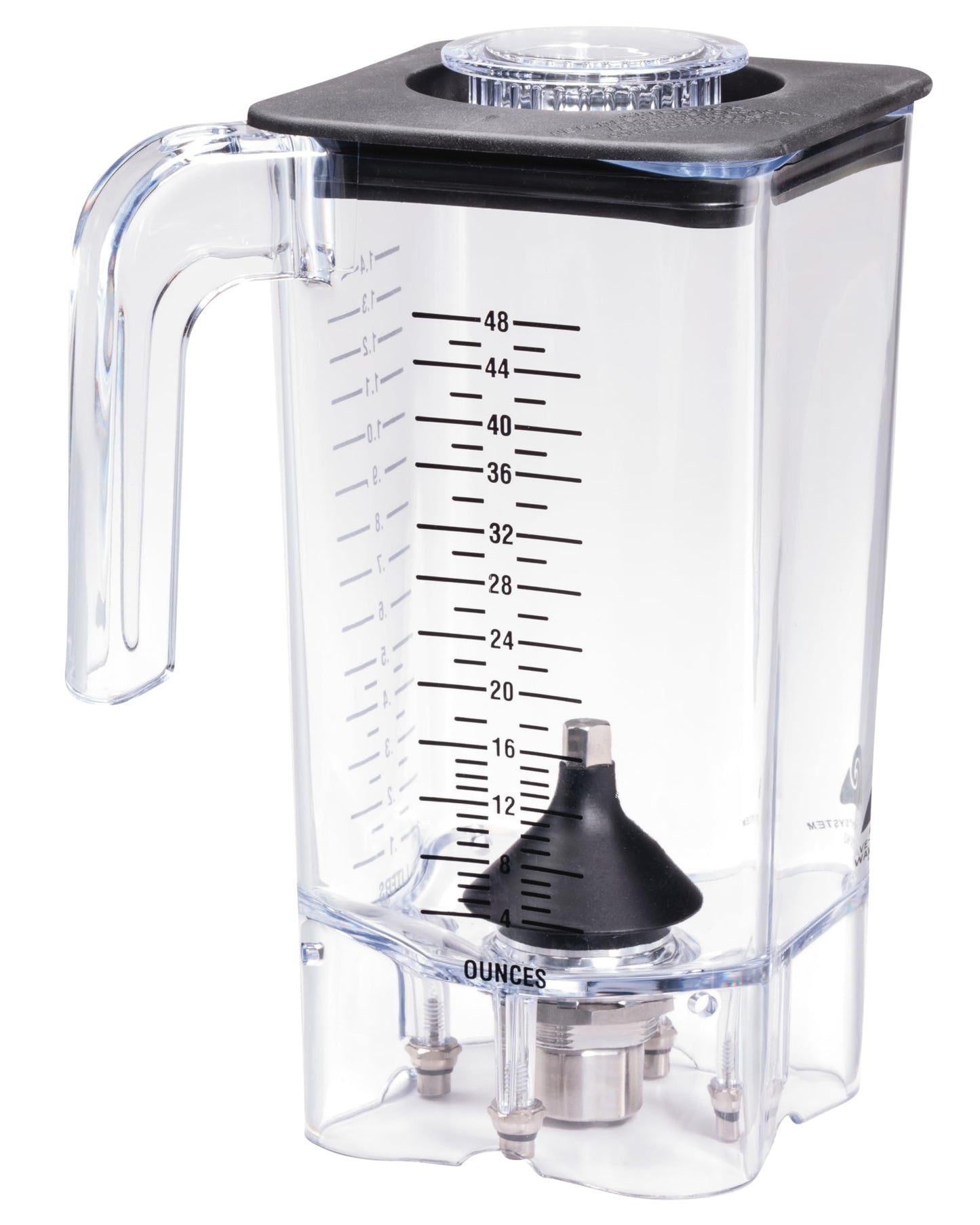 Hamilton Beach Commercial Eclipse High-Performance Blender AirWhip Frothing BPA-Free Copolyester Container, 48 oz / 1.4 L Capacity, Fit Blenders HBH750, HBH755, and HBH755R, NSF Certified, 6126-751R