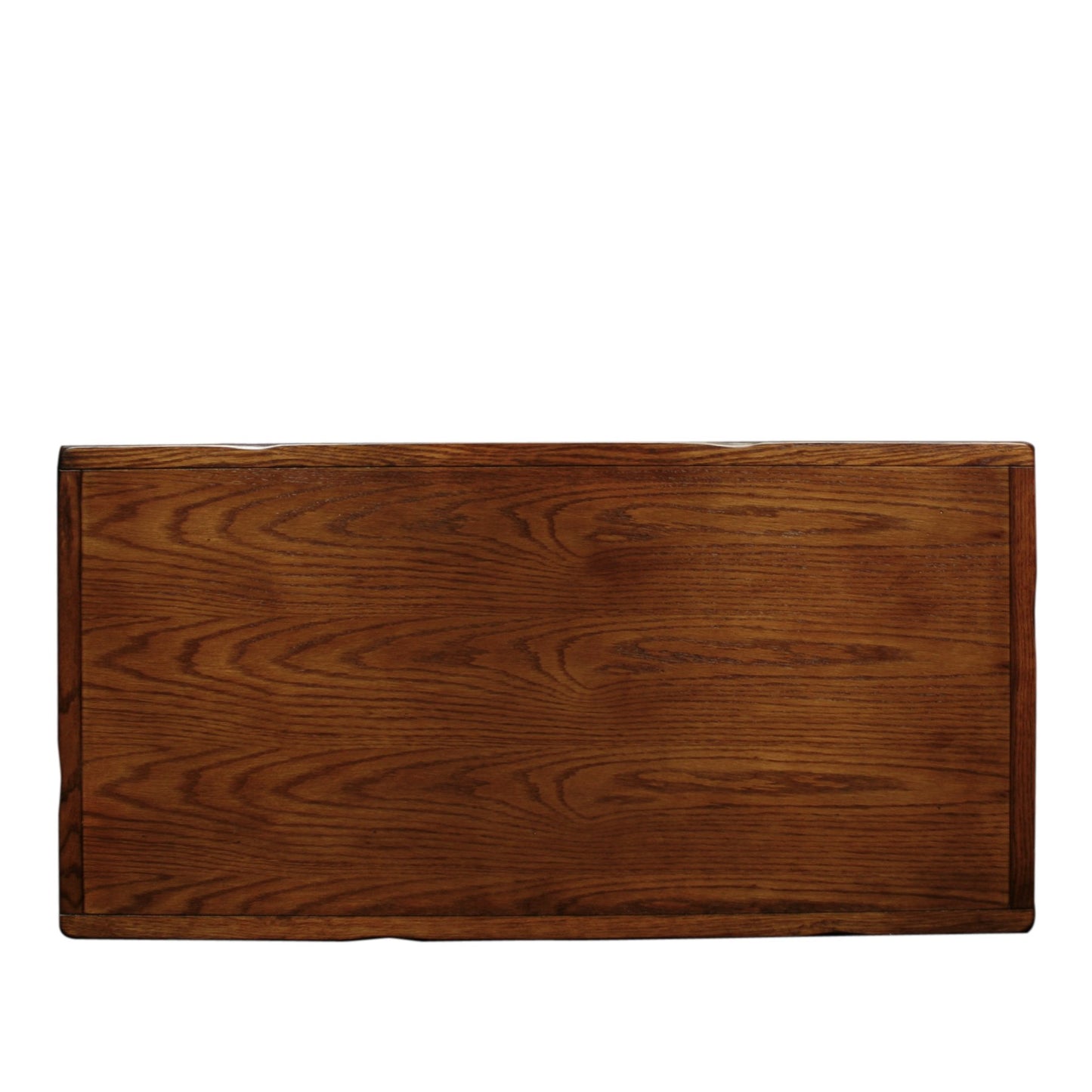 Leick Home Sibley Coffee Table, Solid Wood, Slate Tile Details, Bottom Display Shelf, Easy-Assembly, Living Room, Rustic Oak, 38 in x 20 in x 20.5 in, 10058