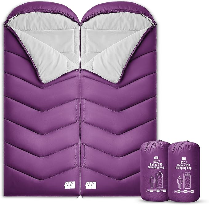 TANSTRIDER Sleeping Bags for Adults Cold Weather & Warm,Backpacking Camping Sleeping Bag for Tall Girls Boys,Lightweight,C...