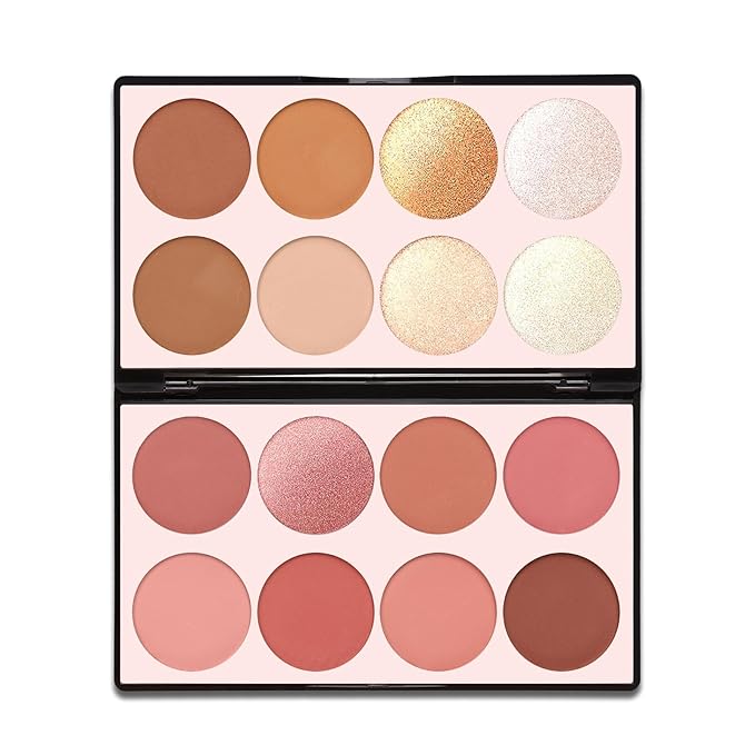 16 Colors Contour Palette Make up - Blush Highlighters Bronzer Powder All in one Makeup Palettes Contour Kit - Face Cosmet...