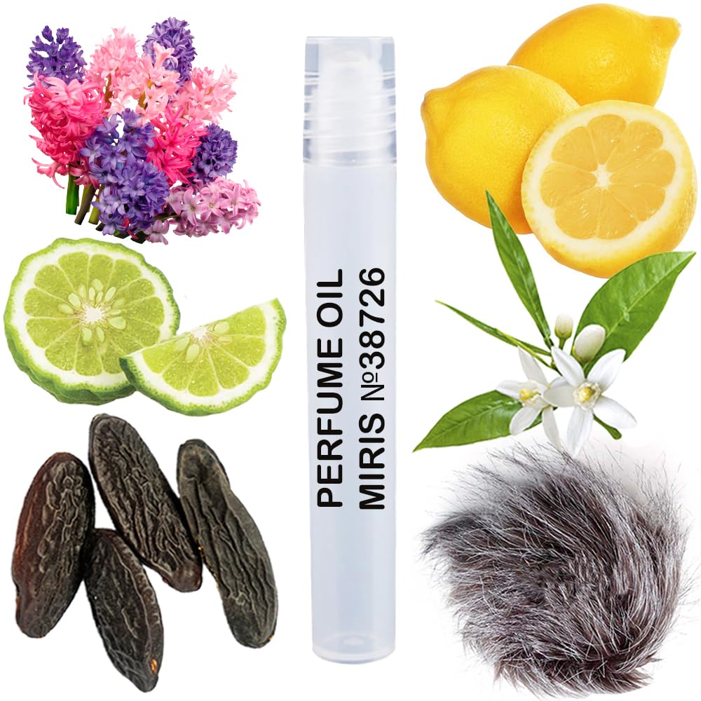 MIRIS No. 38726, Inspired by Vers Pour Homme, Long-Lasting Perfume Oil for Men Roll-On, Rollerball 0.34 Fl Oz / 10 ml