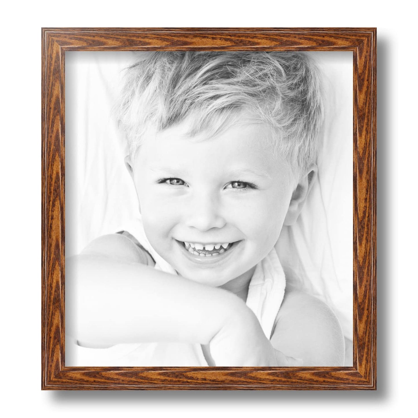 ArtToFrames 11x12 inch Honey Oak Wood Picture Frame, 2WOM01336-150-11x12