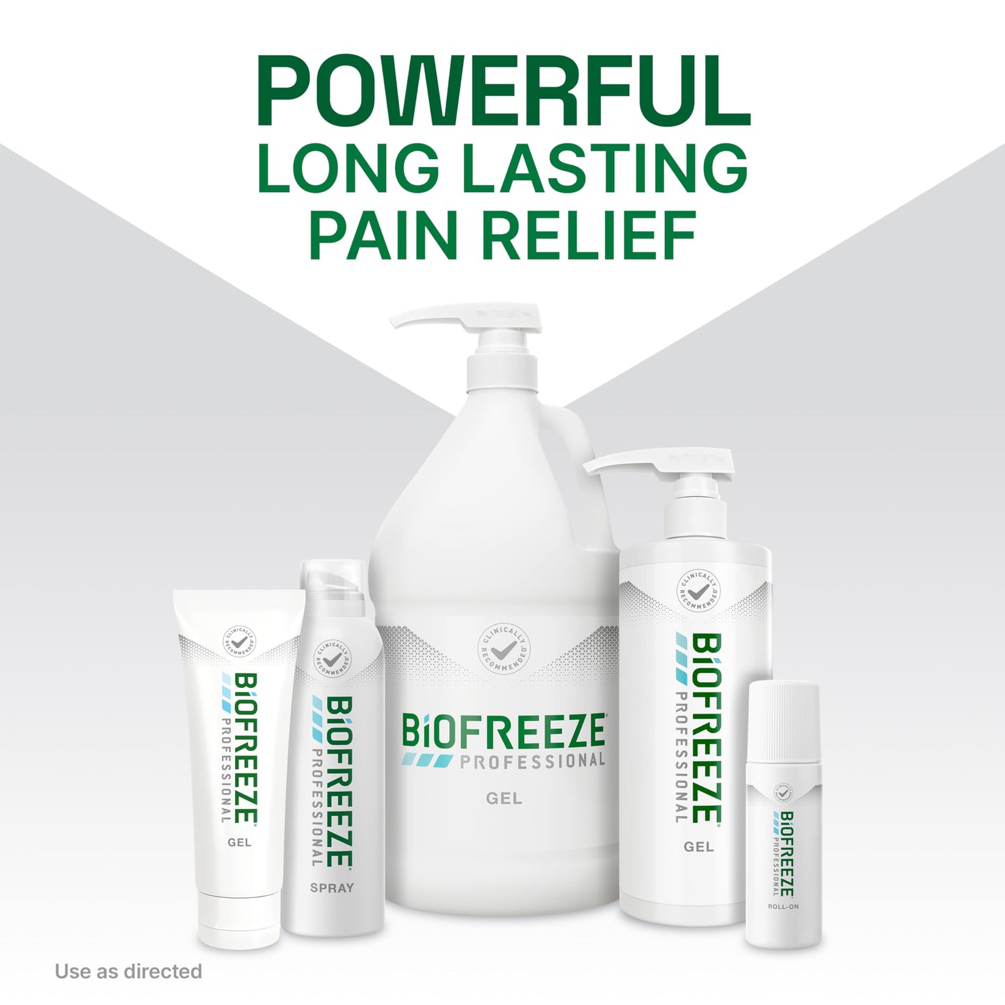 Biofreeze Professional Menthol Pain Relieving Spray 4 FL OZ Colorless Aerosol Spray For Relief Associated With Sore Muscles, Arthritis, Simple Backaches, And Joint Pain (Packaging May Vary)