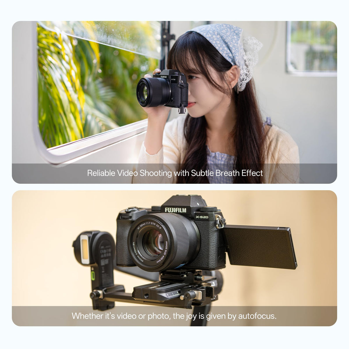 VILTROX 56mm f/1.7 Fuji X Mount Lens, 56mm f/1.7 APS-C Auto Focus Prime Lens for Fujifilm X Mount Mirrorless Cameras X-T5, X-T4, X-T30 II, X-S10, X-T200, X-T30, X-H1, X-H2, X-T3, X-T100