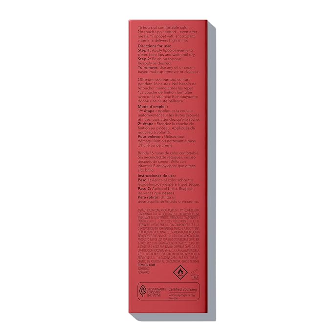 Revlon Liquid Lipstick with Clear Lip Gloss, ColorStay Overtime Lipcolor, Stocking Stuffer for Women, 020 Constantly Coral, 0.07 fl oz