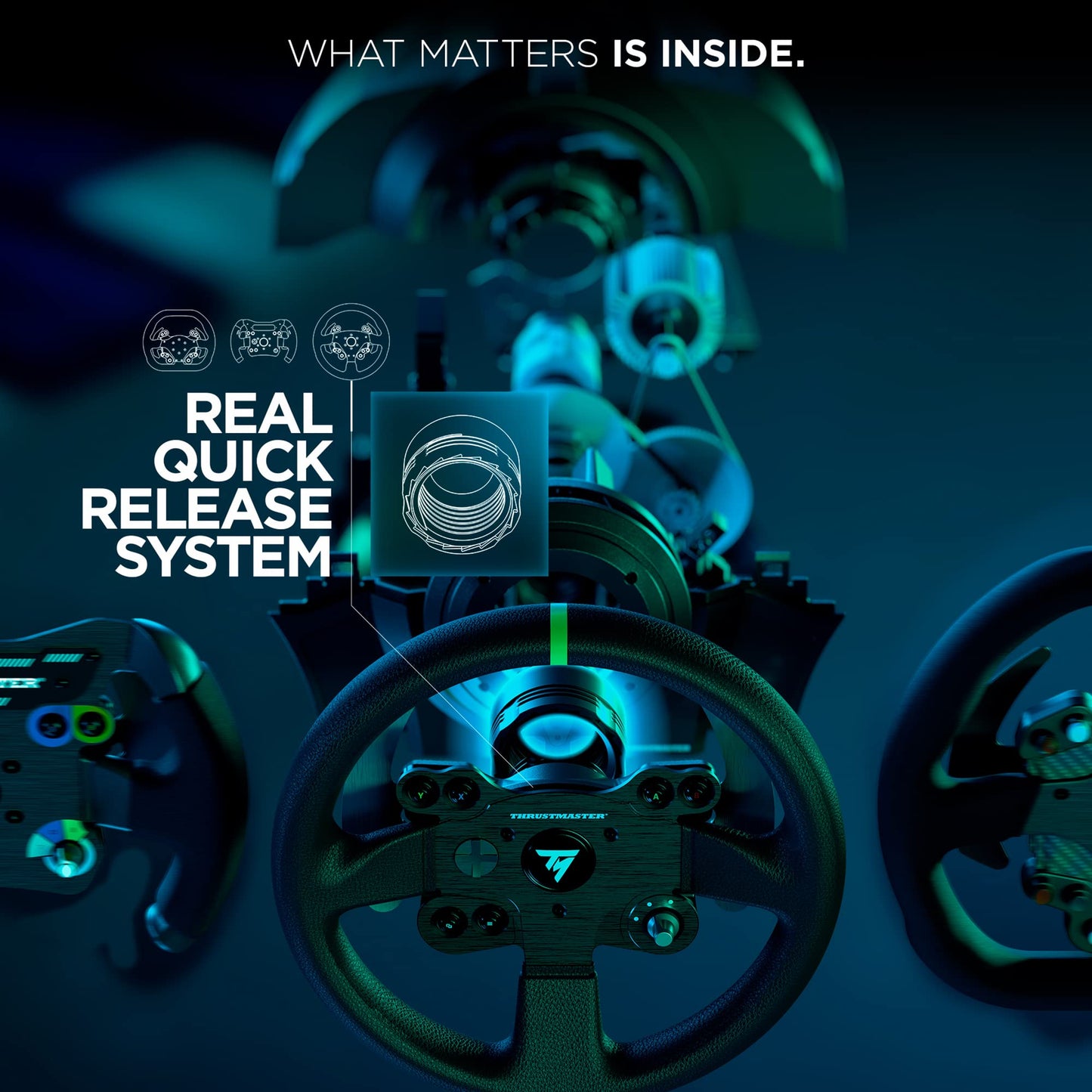 Thrustmaster TX RW Leather Edition (Compatible with XBOX Series X/S, XOne & PC)