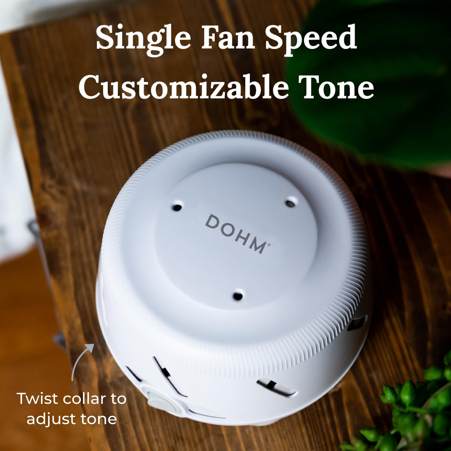 Yogasleep Dohm Uno 2 Pack White Noise Sound Machine, Real Fan Inside for Non-Looping White Noise, Sleep Aid, Office Privacy & Meditation for Adults & Baby, Registry Gift (White)