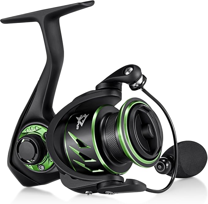 Piscifun Viper X Spinning Reels, Carbon Fiber 33LBs Max Drag, 10+1 Shielded BB, Saltwater Freshwater Spinning Fishing Ree...