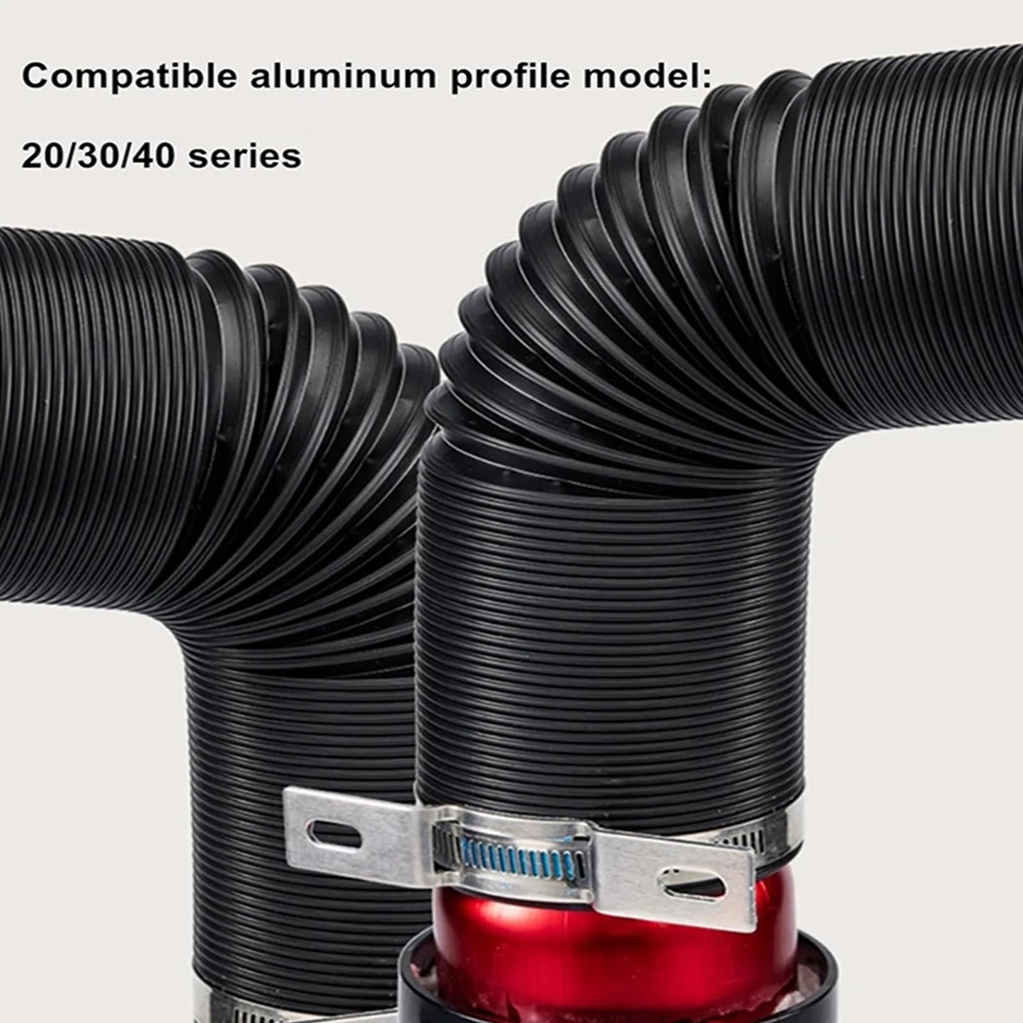 Obokidlyamor 2PCS Simulation Turbine Intake Pipe Wind Sense Speed Change on Steering Wheel PC USB for Logitech G923 G920 G29 Pro RS50 Base Intake Pipe Sim Racing Wind Simulator (Red)